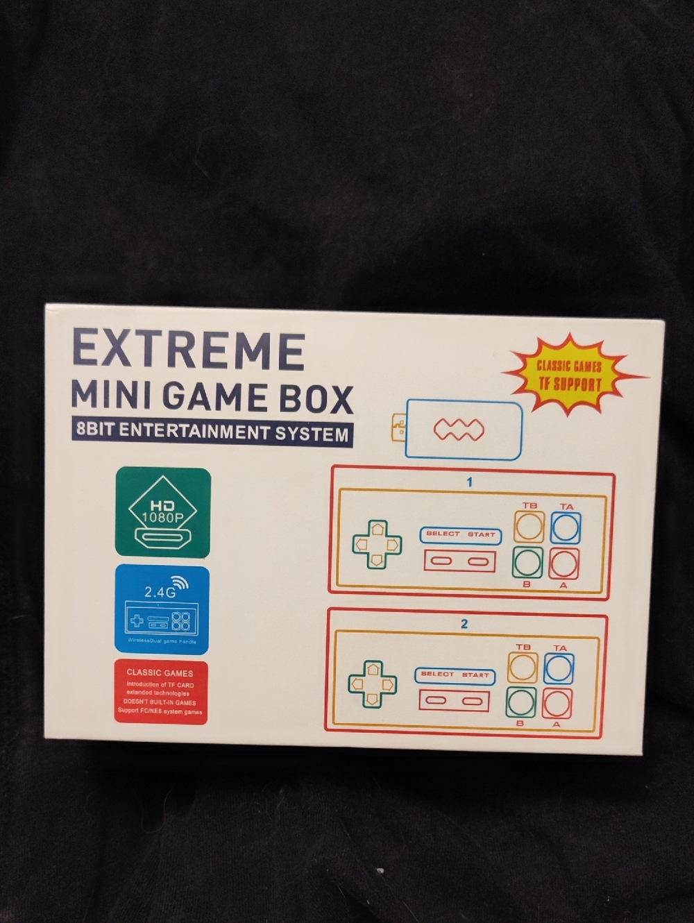 Extreme Mini Game Box Retro 8-Bit Entertainment System